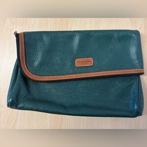 Vintage Courreges Pebbled Leather Clutch